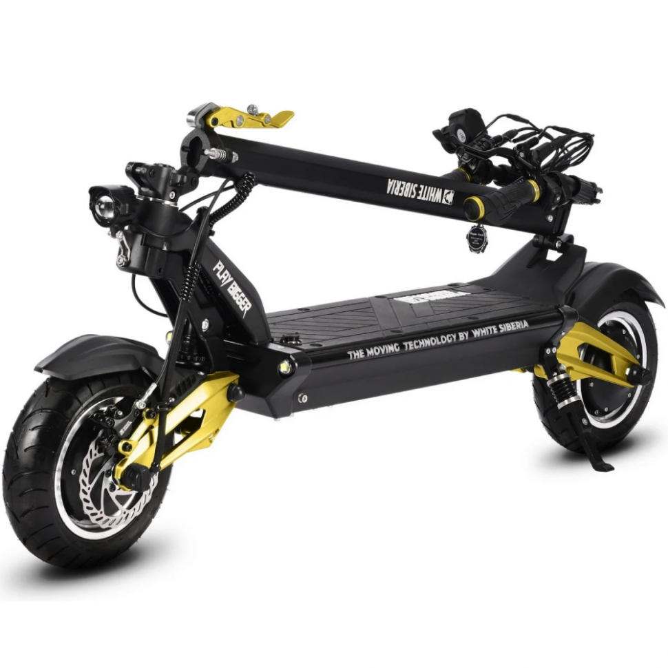 Электросамокат White Siberia NERPA PRO 3600W (Золотой) Электросамокат White Siberia NERPA PRO 3600W (Золотой)